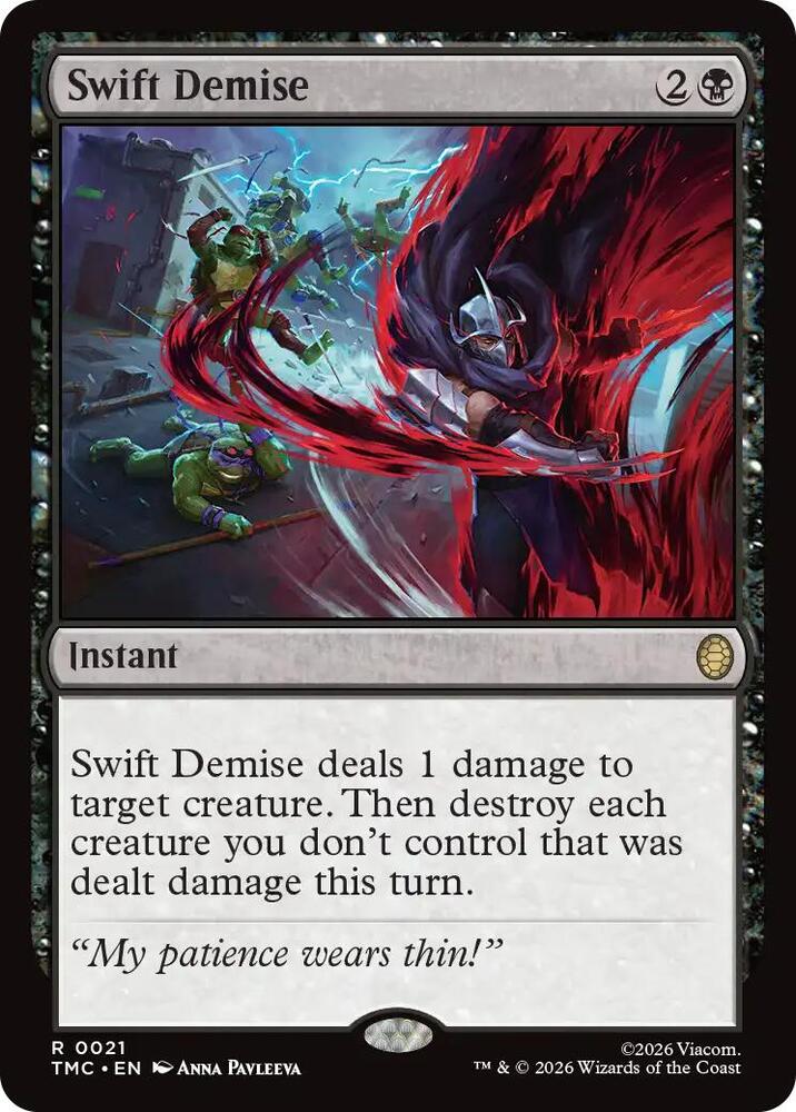 Swift Demise 21 (Commander: Teenage Mutant Ninja Turtles) 