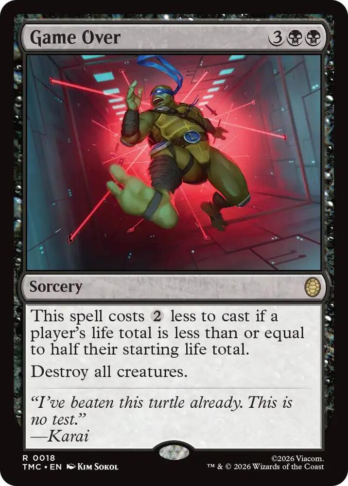 Game Over 18 (Commander: Teenage Mutant Ninja Turtles) 