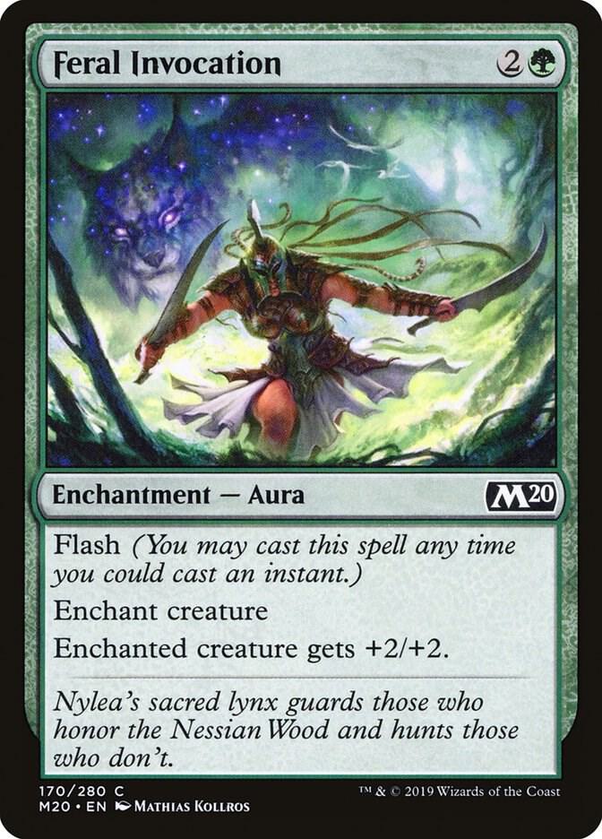 Feral Invocation 170/280 (Core Set 2020) 