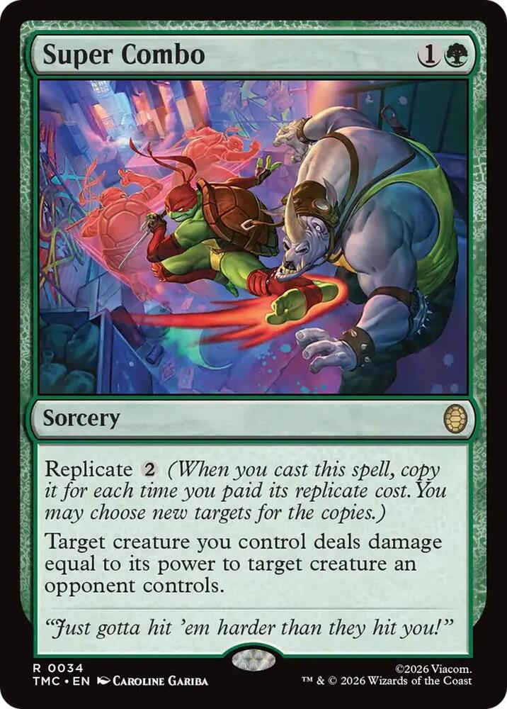 Super Combo 34 (Commander: Teenage Mutant Ninja Turtles) 