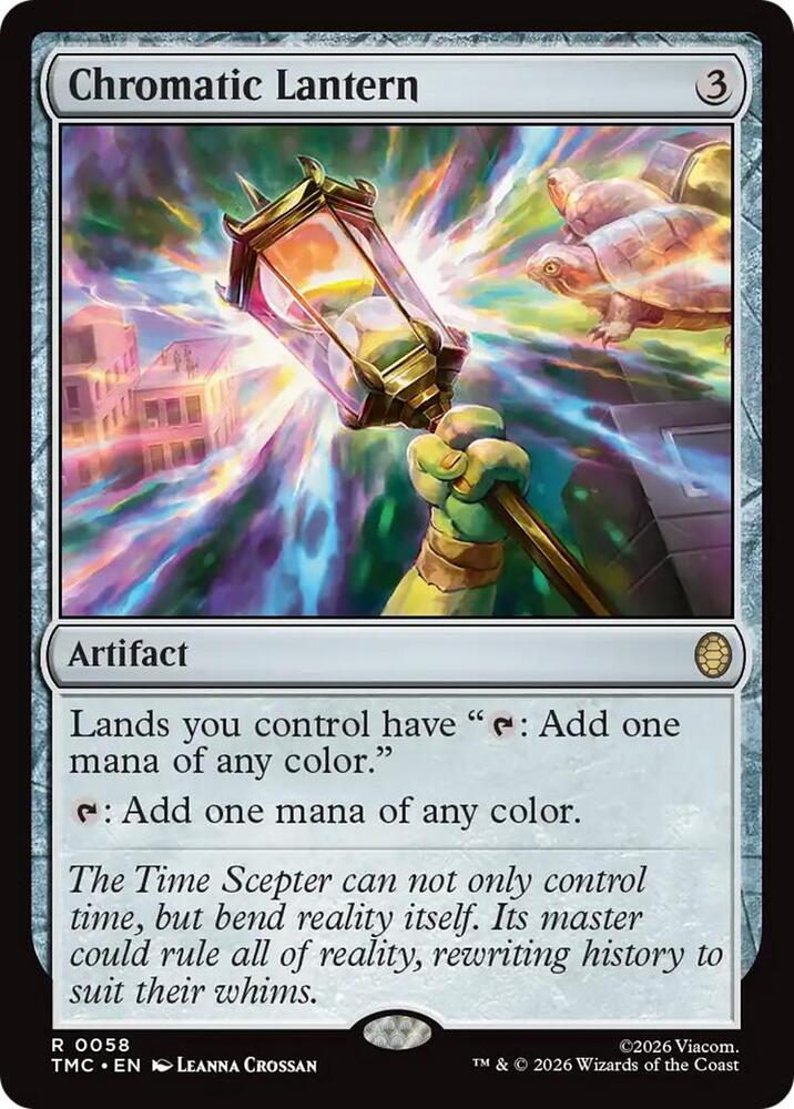 Chromatic Lantern 58 (Commander: Teenage Mutant Ninja Turtles)  - Surge Foil