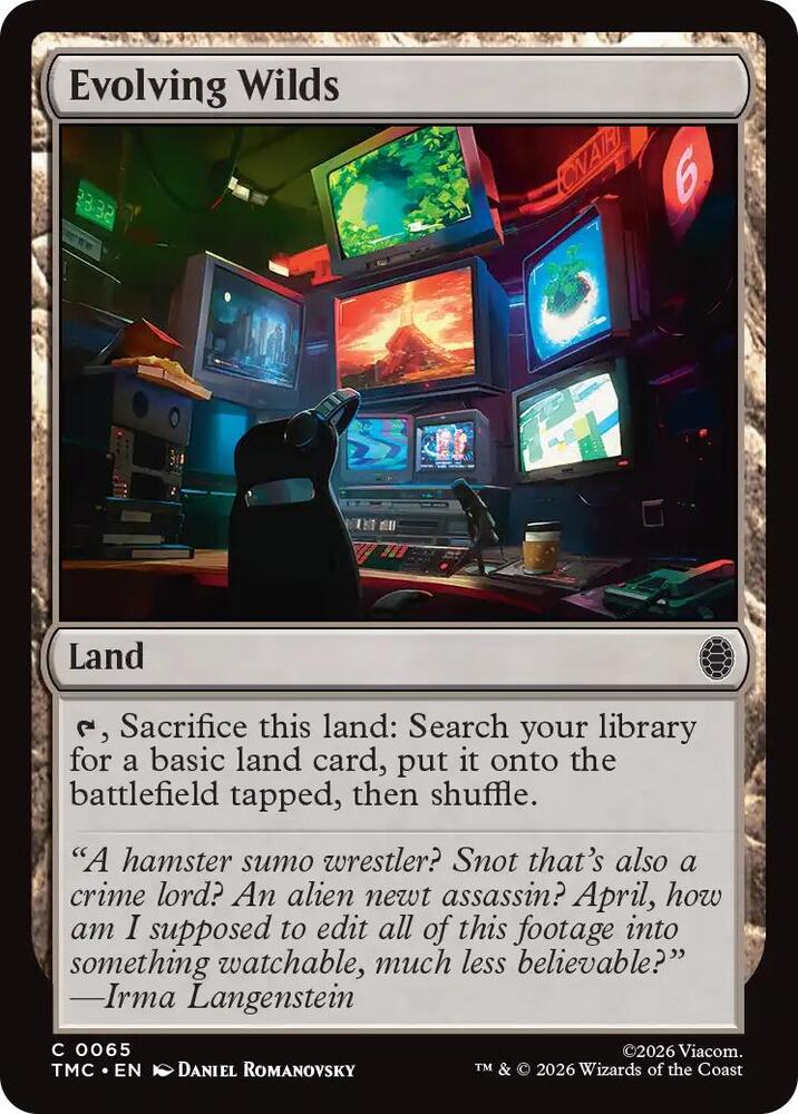 Evolving Wilds 65 (Commander: Teenage Mutant Ninja Turtles)  -  Surge Foil
