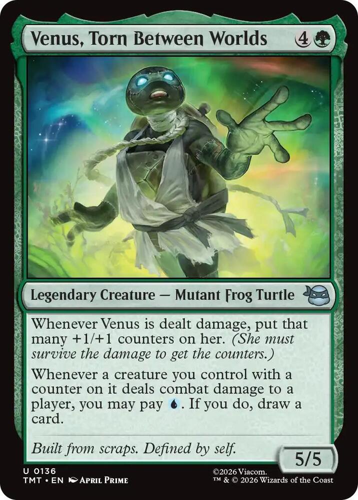 Venus, Torn Between Worlds 136 (Teenage Mutant Ninja Turtles)  - Foil