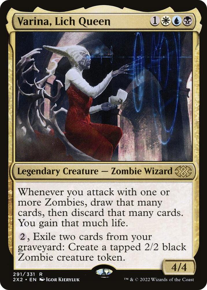 Varina Lich Queen 291/331 (Double Masters 2022)  - Foil