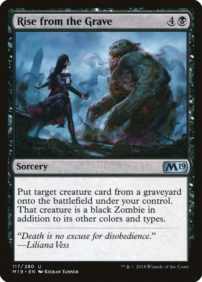 Rise from the Grave 117/280 (Core Set 2019) 