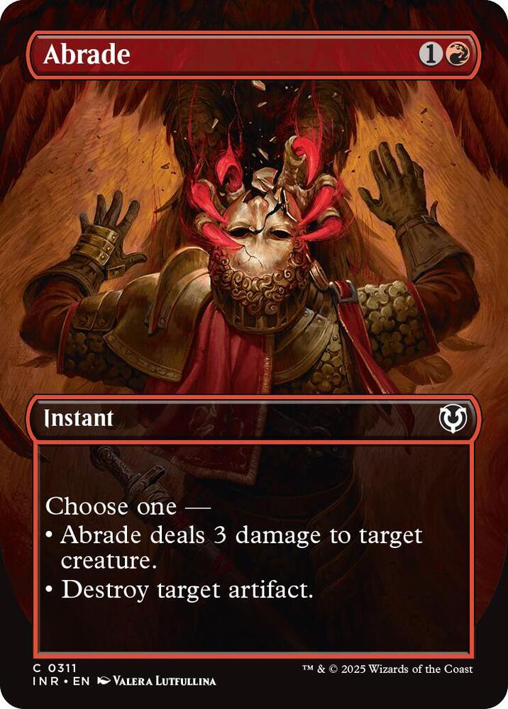 Abrade 311 (Innistrad Remastered)  - Borderless