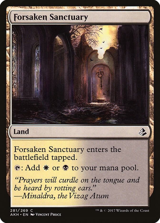 Forsaken Sanctuary 281/269 (Amonkhet) 