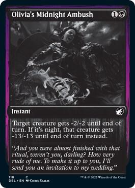 Olivias Midnight Ambush 118 (Innistrad: Double Feature) 