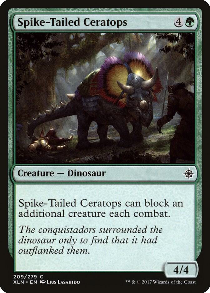 Spike-Tailed Ceratops 209/279 (Ixalan) 