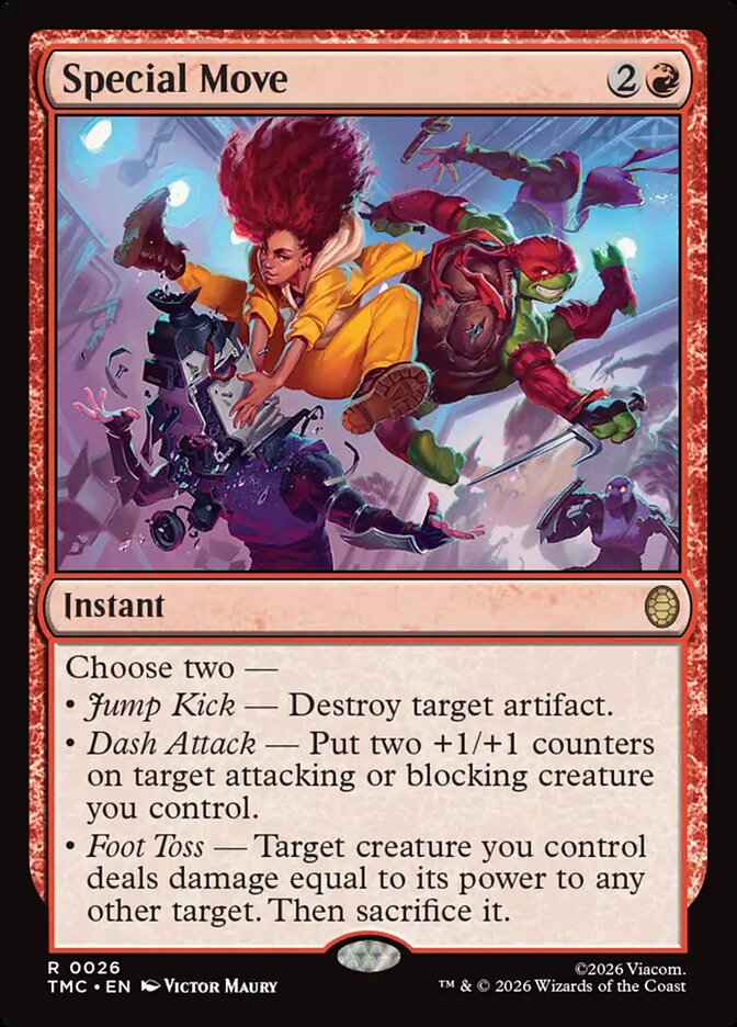 Special Move 26 (Commander: Teenage Mutant Ninja Turtles)  - Surge Foil