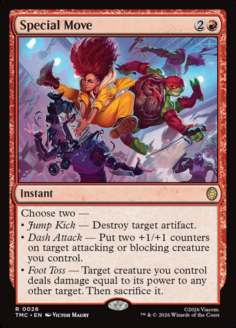 Special Move 26 (Commander: Teenage Mutant Ninja Turtles)  - Surge Foil
