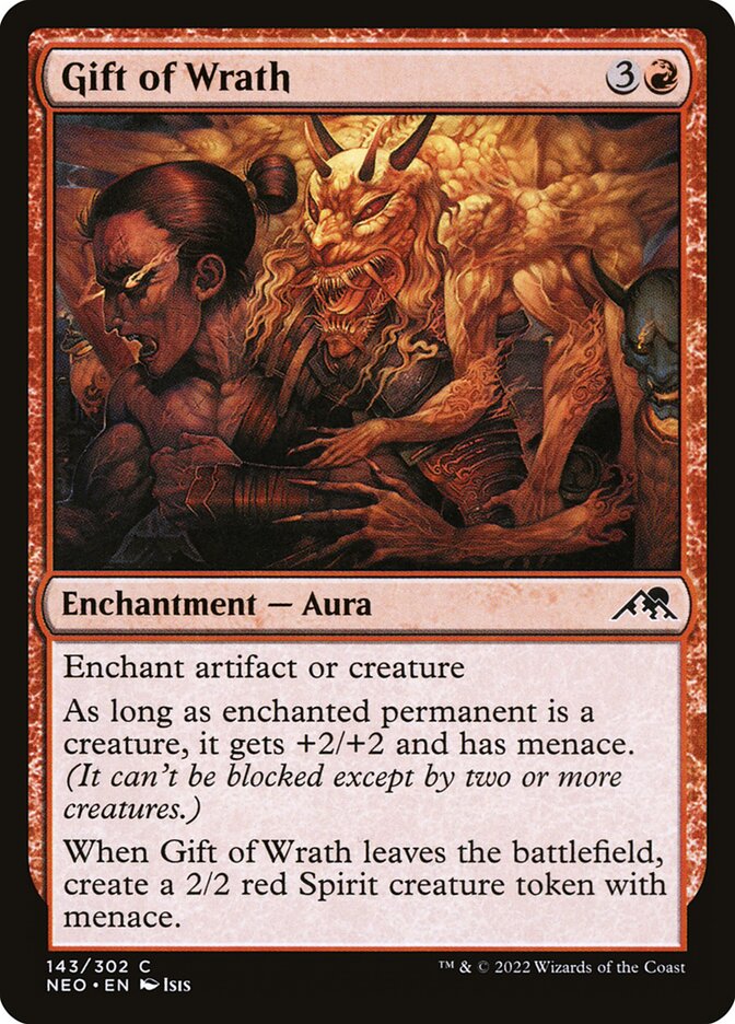 Gift of Wrath 143 (Kamigawa: Neon Dynasty) 