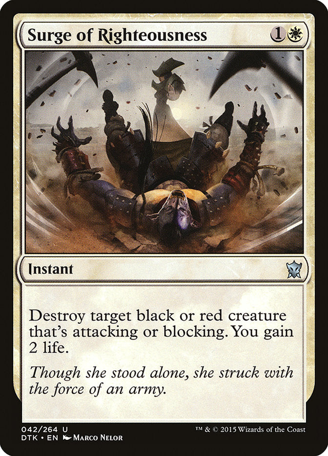 Surge of Righteousness 42/264 (Dragons of Tarkir) 