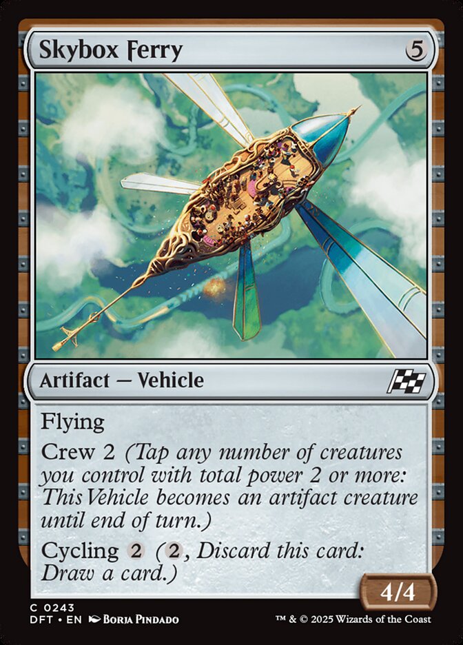Skybox Ferry 243/291 (Aetherdrift)  - Foil