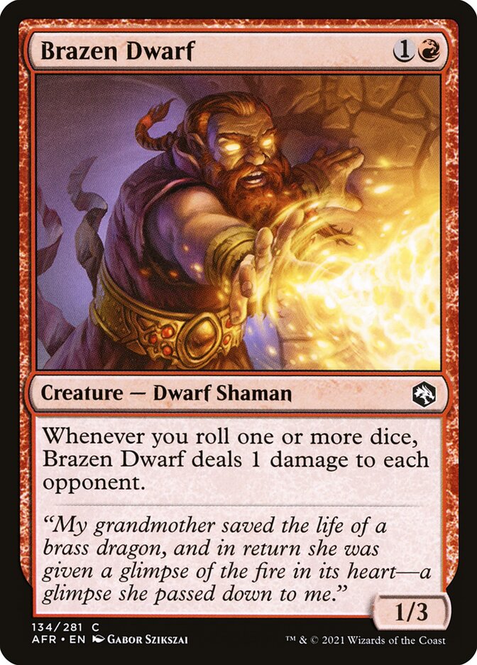 Brazen Dwarf 134 (Adventures in the Forgotten Realms) 