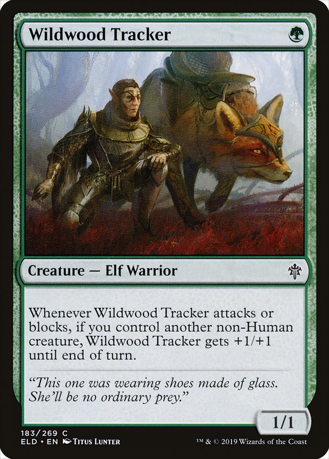 Wildwood Tracker 183/269 (Throne of Eldraine) 