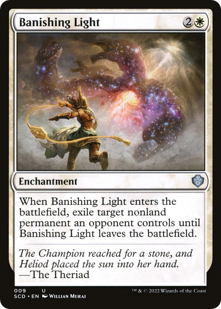 Banishing Light 9/352 (Starter Commander Decks) 