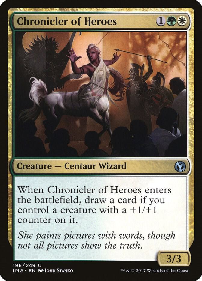 Chronicler of Heroes 196/249 (Iconic Masters) 