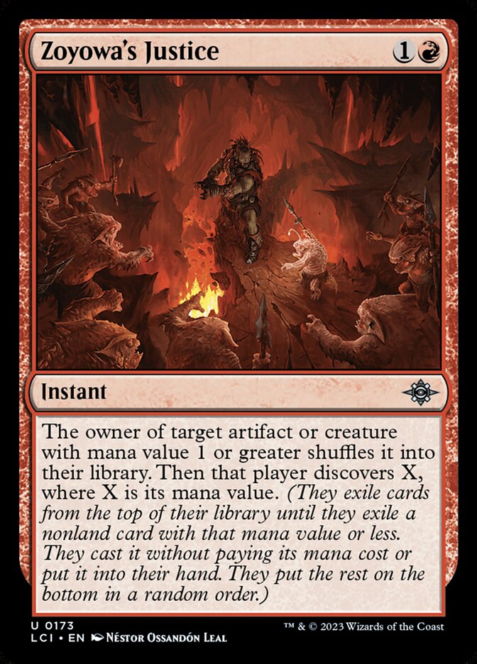 Zoyowas Justice 173 (The Lost Caverns of Ixalan)  - Foil