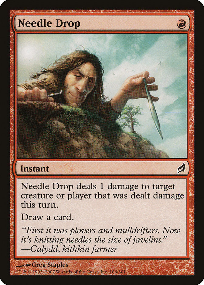 Needle Drop 186/301 (Lorwyn) 