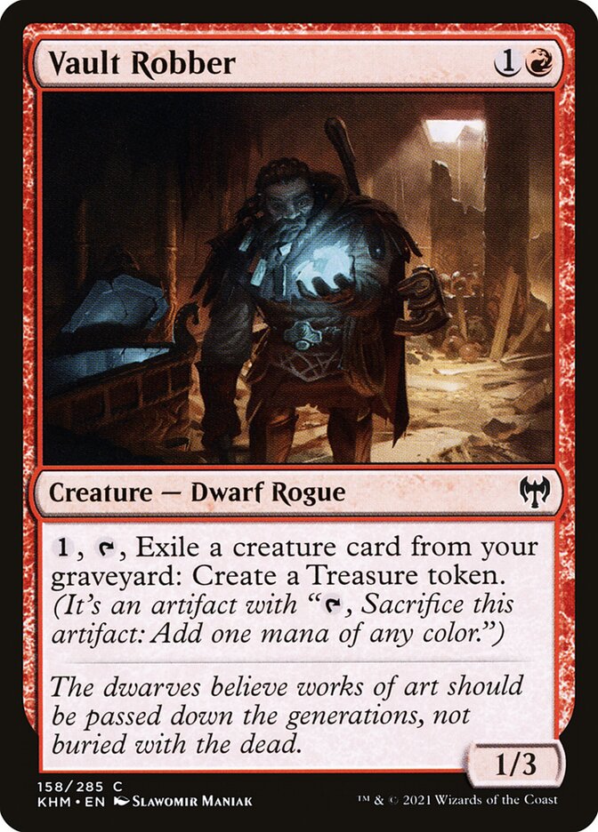 Vault Robber 158/285 (Kaldheim)  - Foil