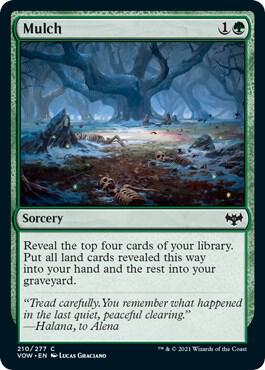 Mulch 210/277 (Innistrad: Crimson Vow)  - Foil