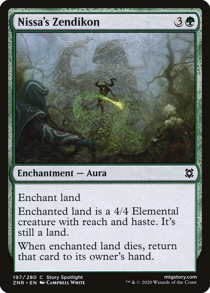 Nissa's Zendikon 197/280 (Zendikar Rising)  - Foil