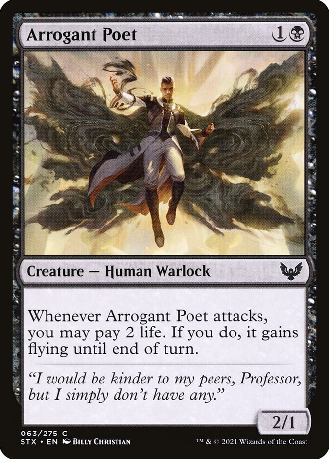 Arrogant Poet 63 (Strixhaven: School of Mages) 