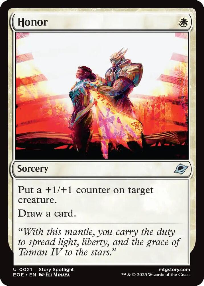 Honor 21 (Edge of Eternities) 