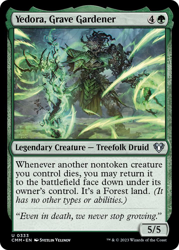 Yedora, Grave Gardener 333/451 (Commander Masters) 