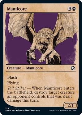 Manticore Showcase 314 (Adventures in the Forgotten Realms) 