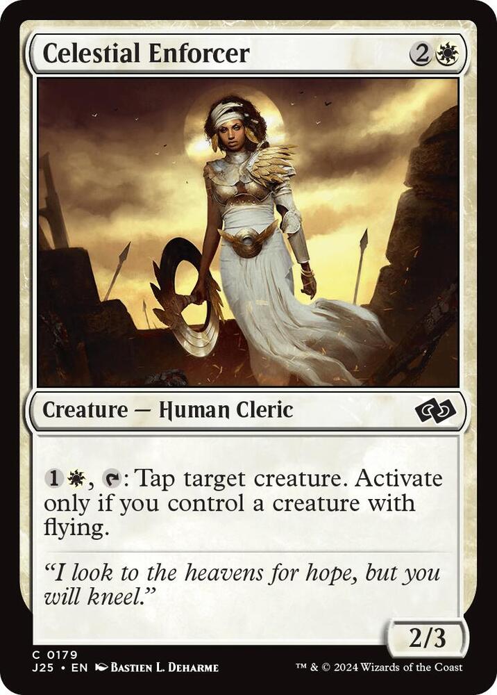 Celestial Enforcer 179/779 (Foundations Jumpstart) 