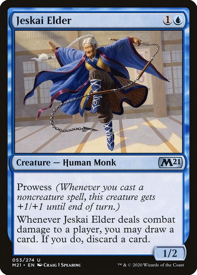 Jeskai Elder 53 (Core Set 2021)  - Foil