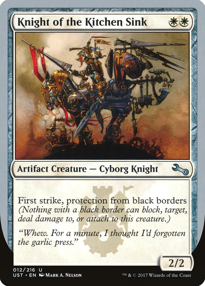 Knight of the Kitchen Sink 12/216 (Unstable) 