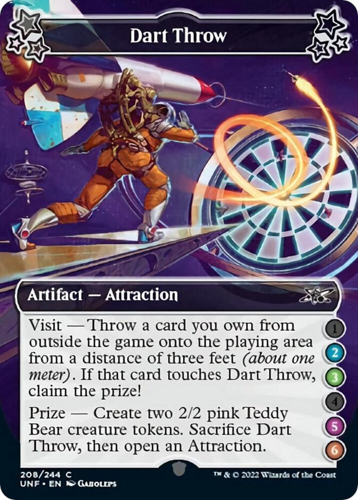 Dart Throw 2 3 5 6 208b/244 (Unfinity) 