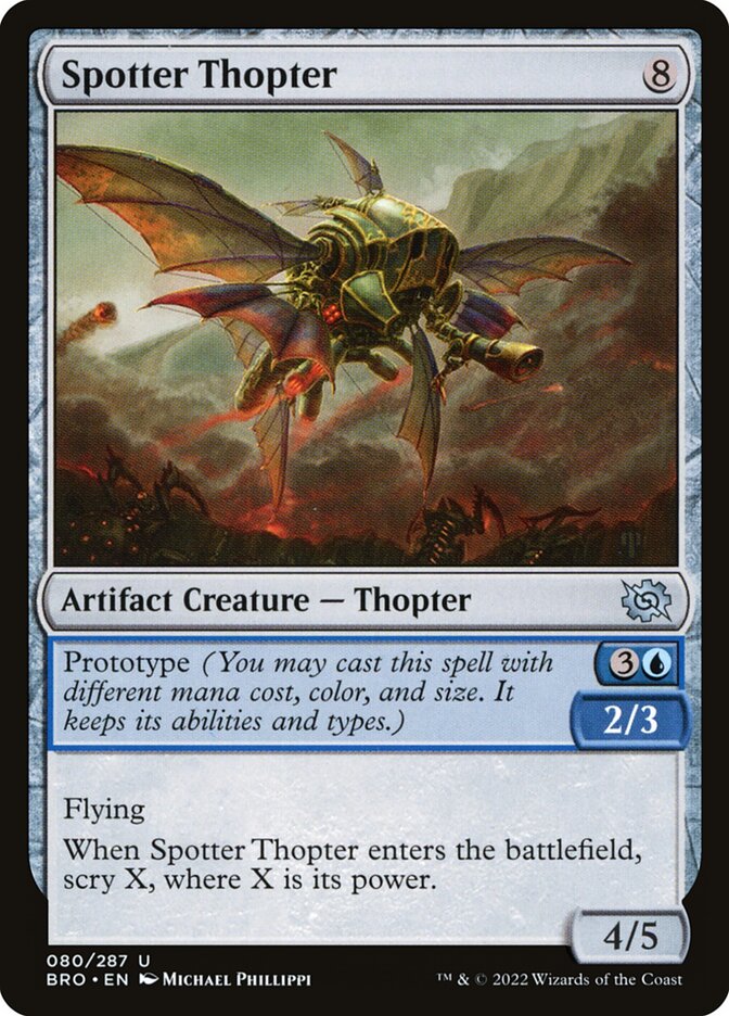 Spotter Thopter 80/287 (The Brothers' War) 