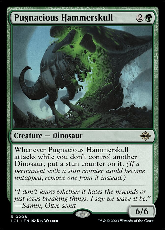 Pugnacious Hammerskull 208 (The Lost Caverns of Ixalan) 
