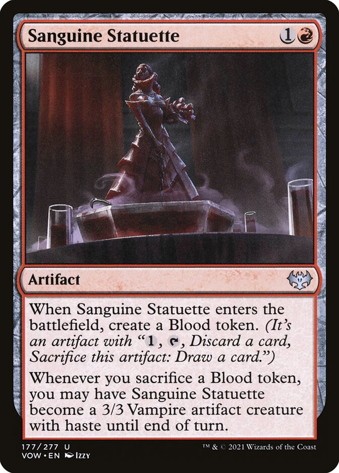 Sanguine Statuette 177/277 (Innistrad: Crimson Vow) 