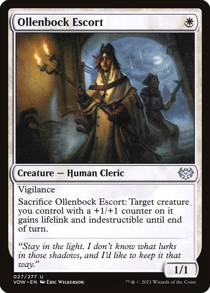 Ollenbock Escort 27/277 (Innistrad: Crimson Vow) 
