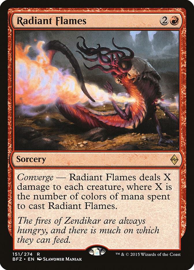 Radiant Flames 151 (Battle for Zendikar) 