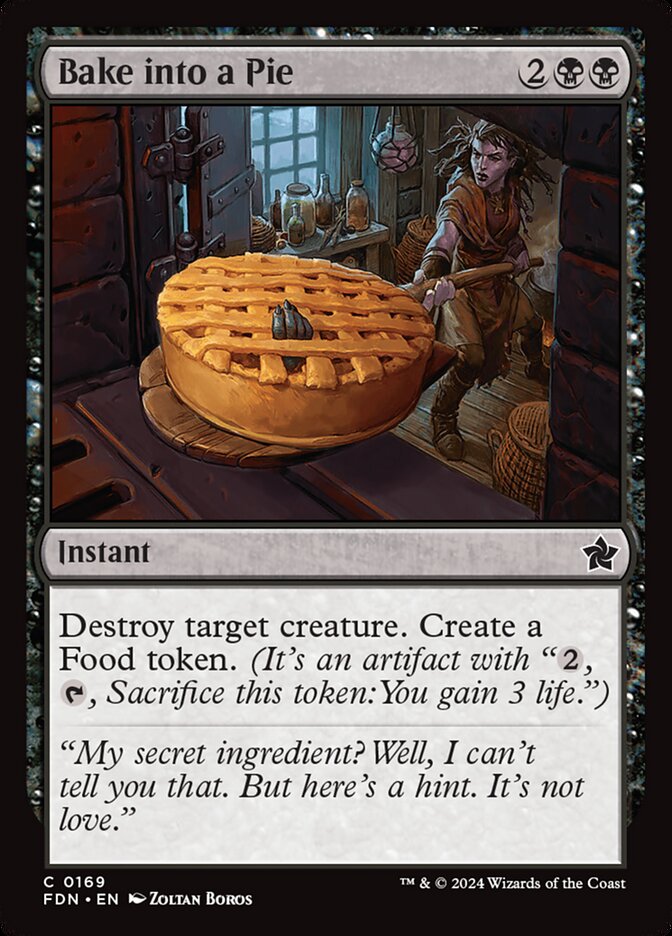 Bake into a Pie 169/291 (Foundations)  - Foil