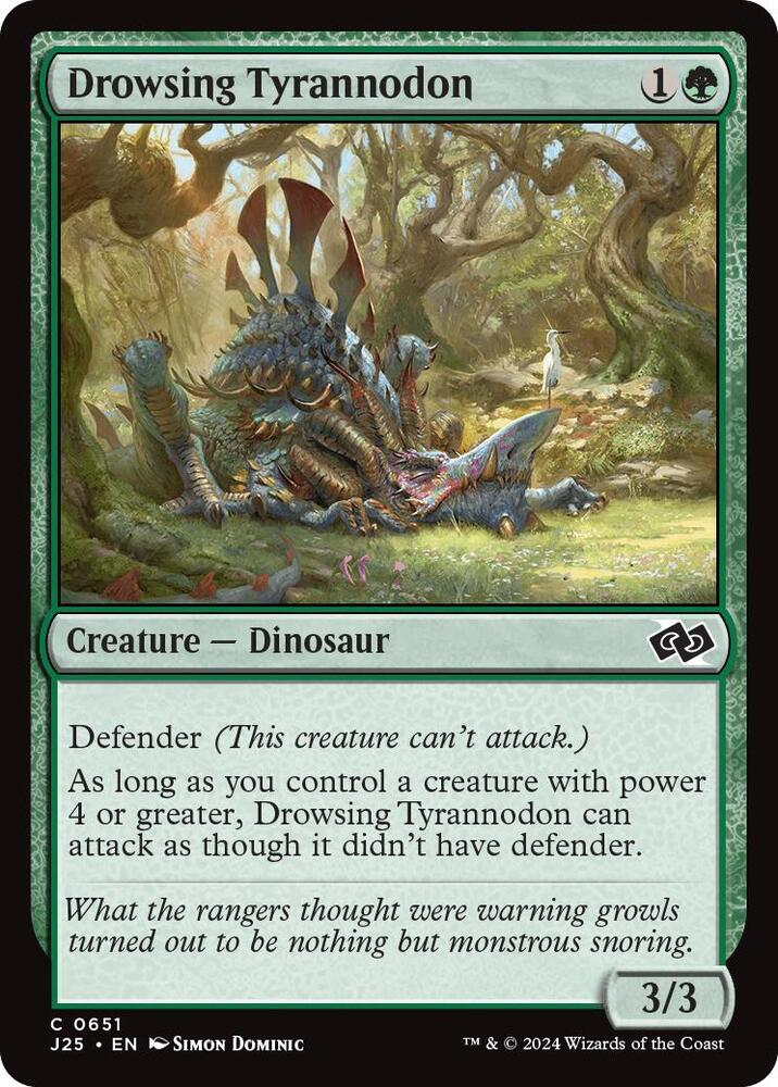 Drowsing Tyrannodon 651/779 (Foundations Jumpstart) 