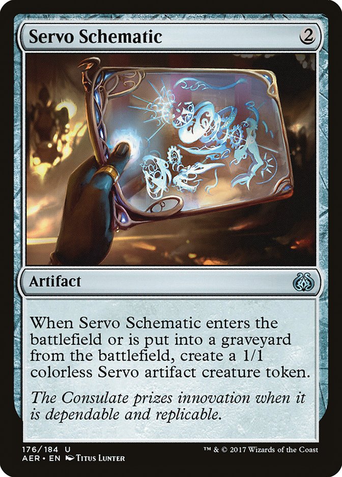 Servo Schematic 176/184 (Aether Revolt) 