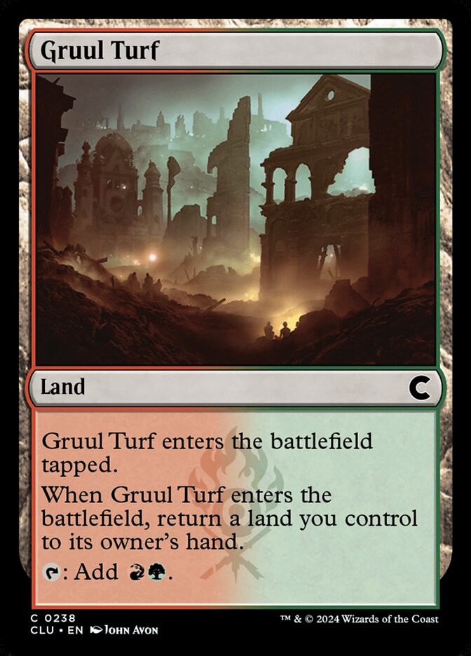 Gruul Turf 238/284 (Ravnica: Clue Edition) 