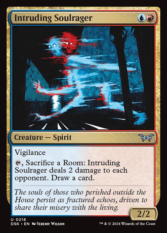 Intruding Soulrager 218/286 (Duskmourn: House of Horror) 