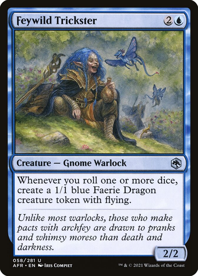 Feywild Trickster 58 (Adventures in the Forgotten Realms)  - Foil