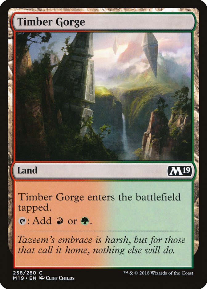 Timber Gorge 258/280 (Core Set 2019) 