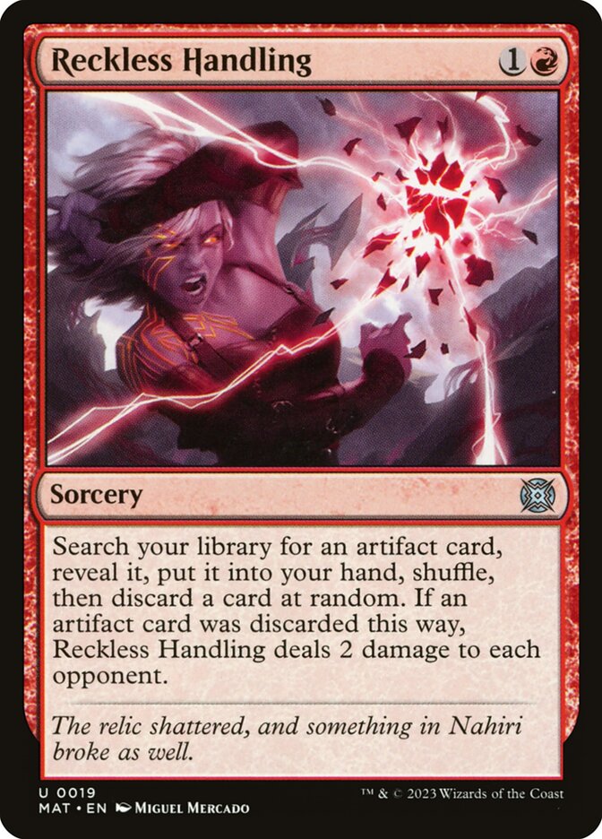 Reckless Handling 19/50 (March of the Machine: The Aftermath)  - Foil
