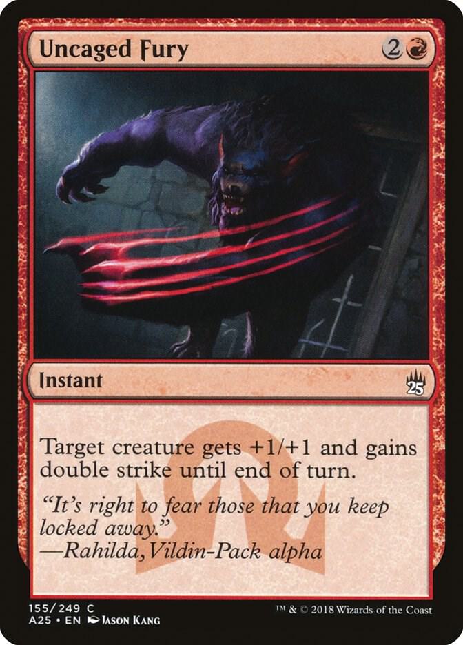 Uncaged Fury 155/249 (Masters 25) 