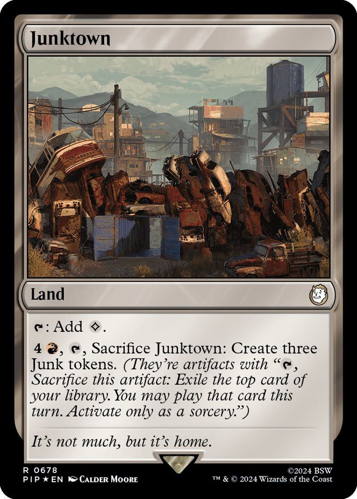 Junktown 678/326 (Universes Beyond: Fallout)  - Surge Foil